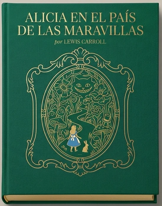 Portada de Alicia en el pais de las maravillas