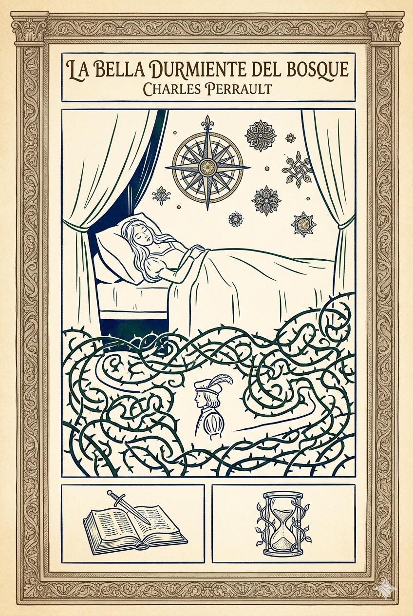 Portada de La bella durmiente del bosque